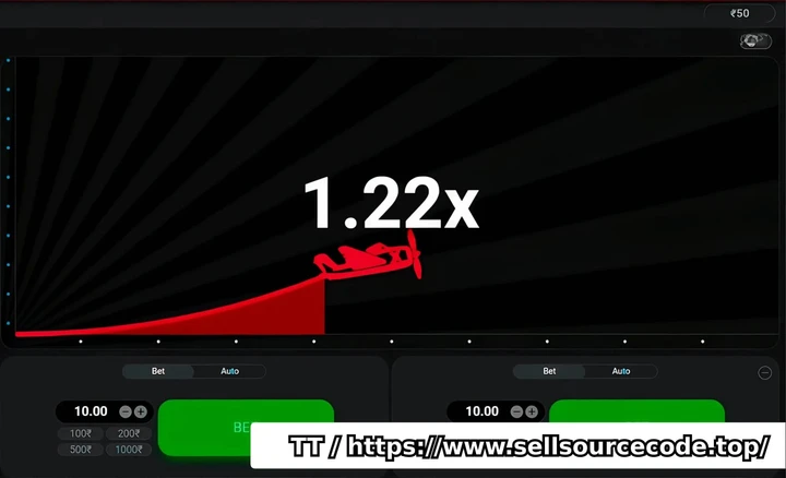 Aviator飞行员游戏源码/爆点游戏源码/PHP源码