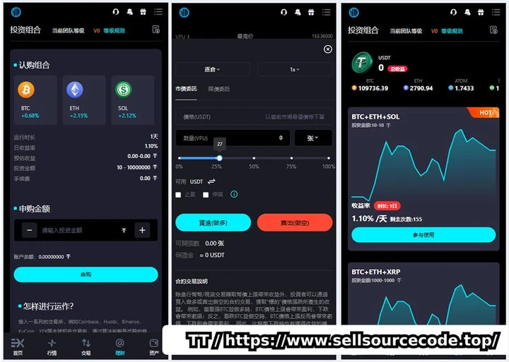 多语言数字资产综合交易所系统源码/兼容外汇/合约/跟单/AI量化及理财