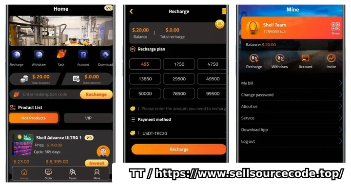 ULTRA海外投资理财源码/资金盘/金融投资