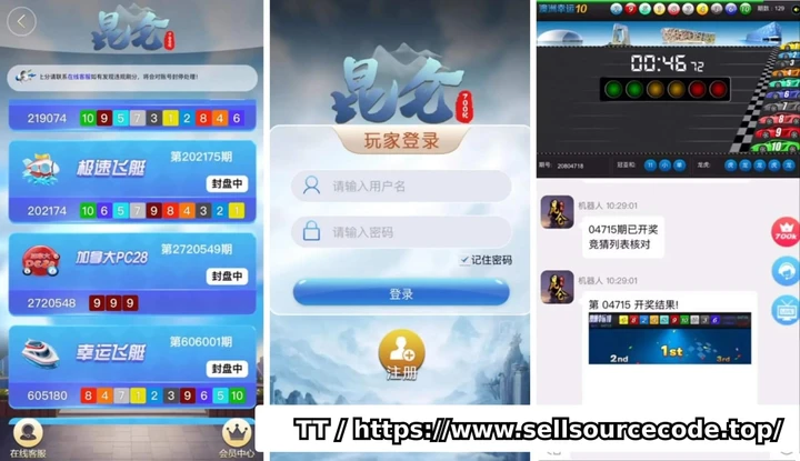 H5彩票源码/加拿大28+幸运飞艇+极速飞艇+机器人+完美运营/二开飞鸟