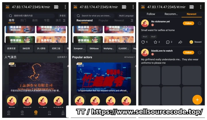 91视频源码/短视频源码/黄瓜视频源码/影视源码/Pornhub多语言影视系统源码运营级