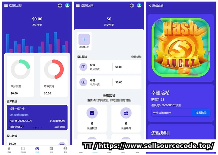 多语言哈希竞猜源码,VUE+TP框架+部署文档,完美运营版